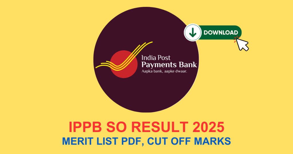 IPPB SO Result 2025