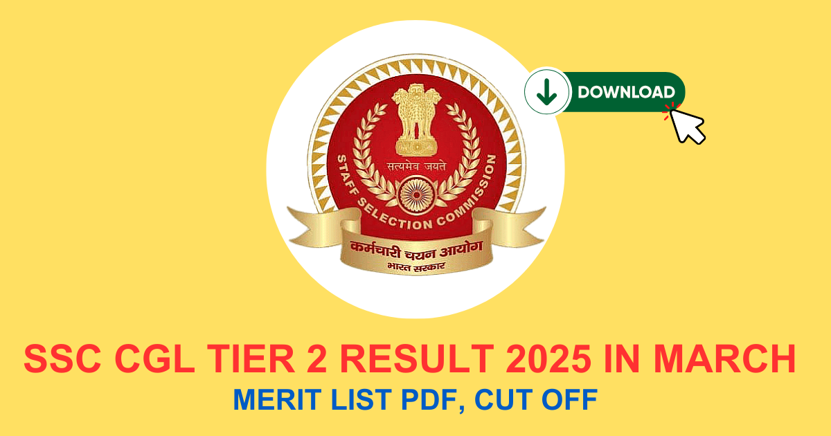 SSC CGL Tier 2 Result 2025